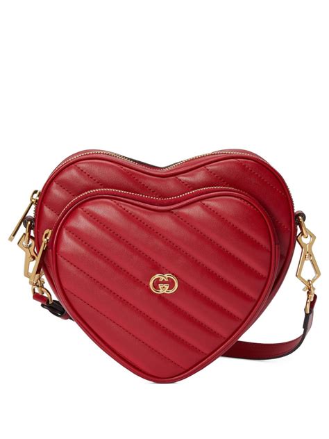 gucci small bag with heart|gucci interlocking shoulder bag.